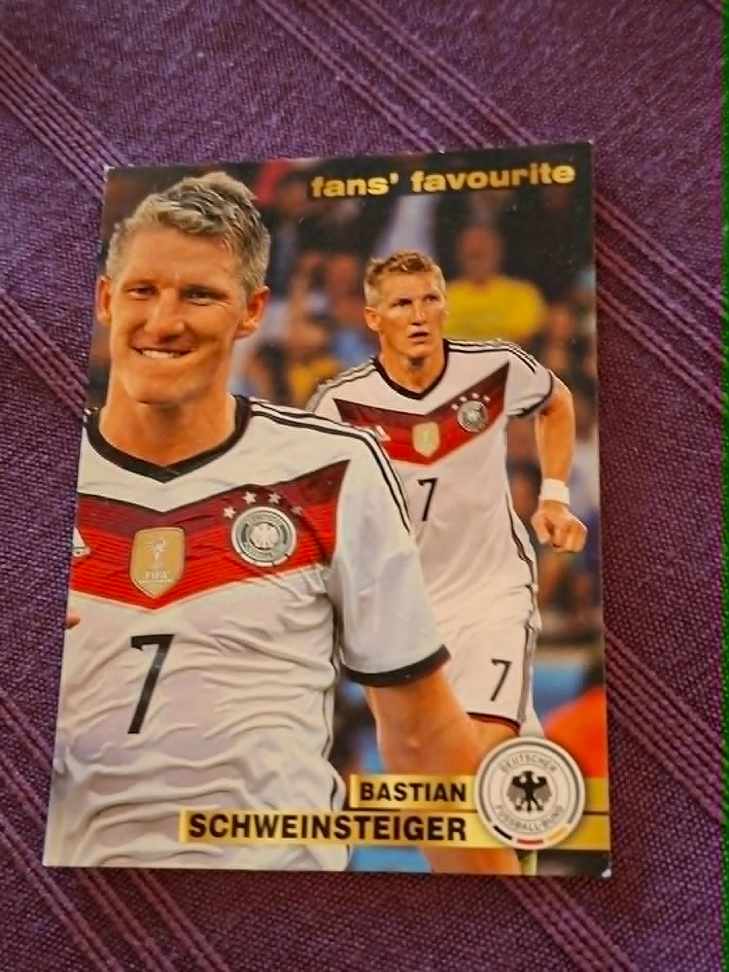 Panini / Voetbalkaart / Bastian Schweinsteiger / Duitsland